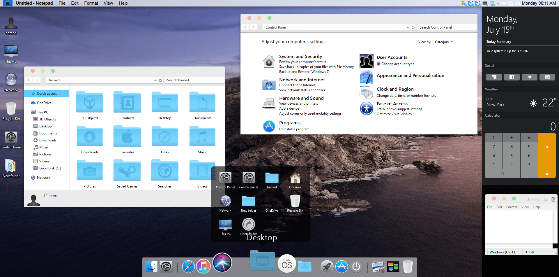 Mac Dock Für Windows 7 Pro